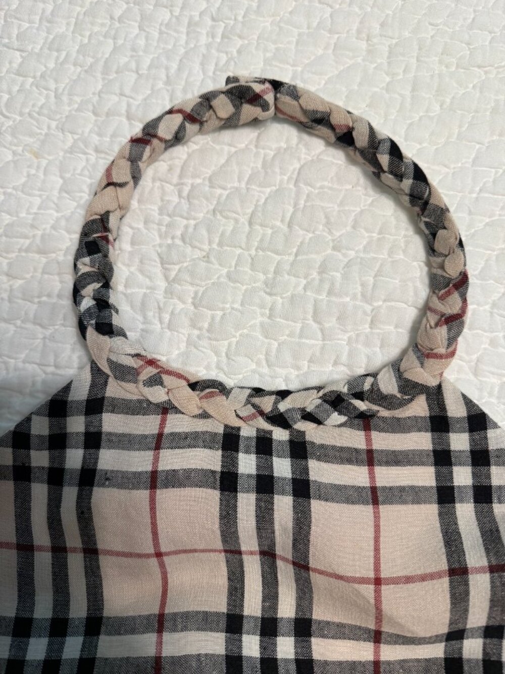**Burberry Linen Halter Dress**